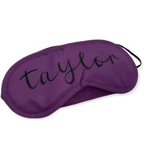 NWT Wool + Pepper Co. CUSTOM Name & Color Sleep Mask